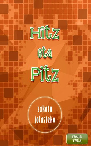 Hitz eta Pitz