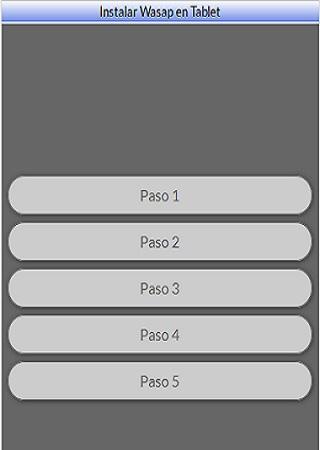 Instalar wasap en tablet