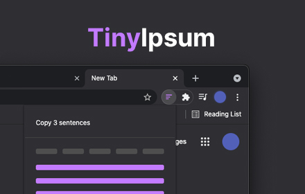 TinyIpsum small promo image