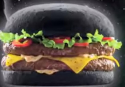 A Burger King in Japan has a black burger that's been a hit with customers. File photo.