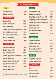 Rock And Rolls menu 1