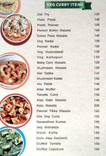 Akshaya Ko menu 