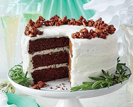 Gingerbread Cake with Buttermilk Frosting