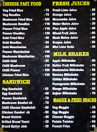 Sai Ram's Cafe menu 6