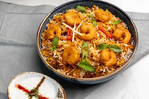 Special Prawns Biryani