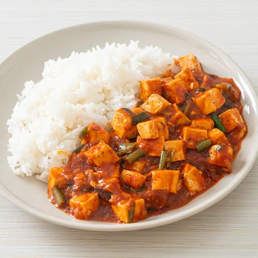 Chilli Paneer With Rice - DYN
