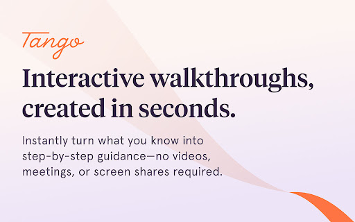 Tango: Create how-to guides with screenshots