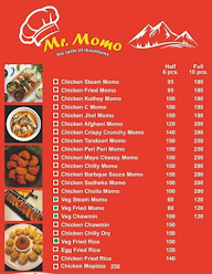 Mr. Momo menu 1
