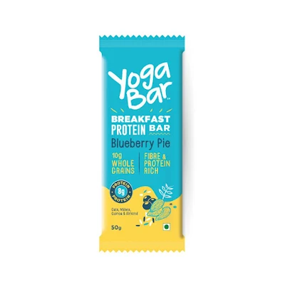 Yoga Bar Breakfast Protein Bar - Blueberry Pie - 50 g
