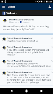 Trident University Mobile App(圖2)-速報App