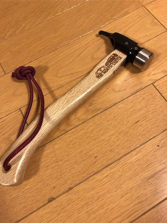 ランドクルーザープラドのペグハンマー・レーザー刻印・村の鍛冶屋・テントとプラドに関するカスタム事例の投稿画像3枚目