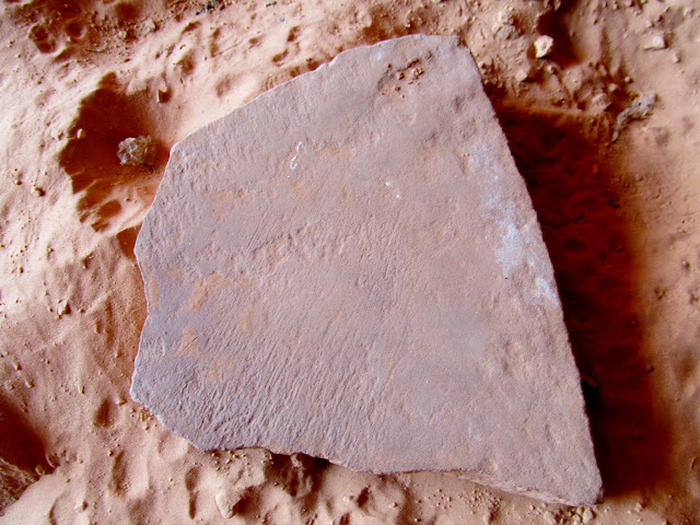 Metate fragment