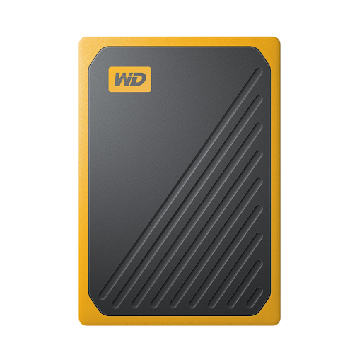 Ổ cứng di động SSD WD My Passport GO 1TB (vàng) USB 3.0 (WDBMCG0010BYT-WESN)