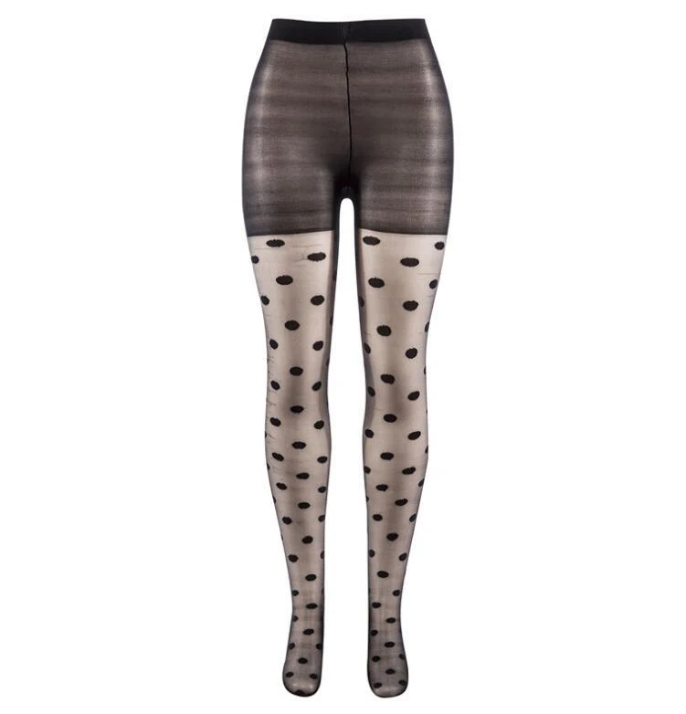 Herfst New Wave Point dunne leggings, slanke pasvorm, stijlvol en comfortabel voor het seizoen, perfect voor een elegante en warme uitstraling.