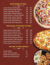 The Test Of Pizza menu 3