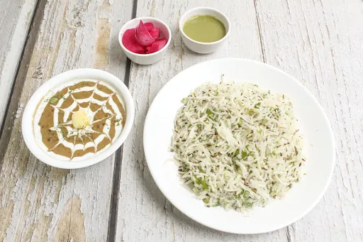 Creamy Dal Makhani With Jeera Rice