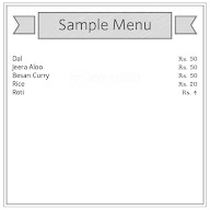 Nepal Express menu 1