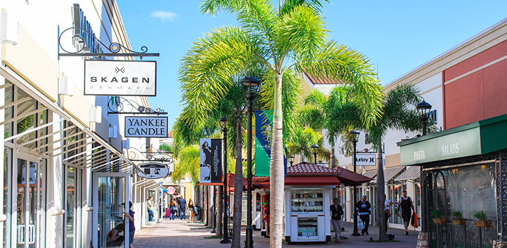 Designer brands at Orlando Premium Outlets