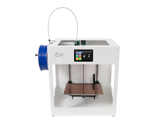 CraftBot Flow White Single Extruder 3D Printer