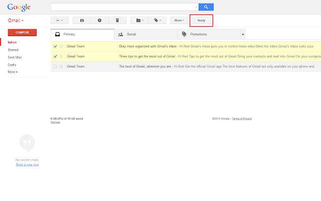 Batch Reply for Gmail™ chrome extension