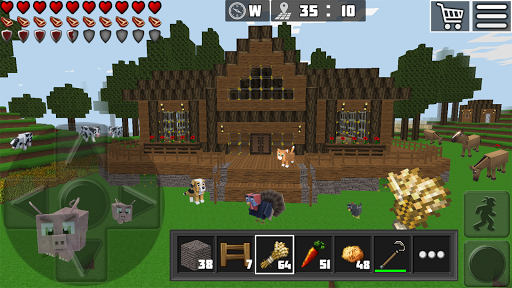 Download WorldCraft: 3D Blocks Craft PE For Android 