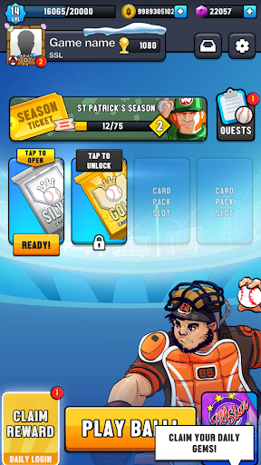 Screenshot Super Hit Baseball