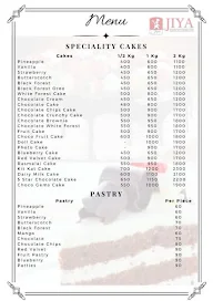 Jiya Bakers & Snacks menu 1