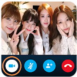 Cover Image of Baixar Korean Girl Idol Call You : fake video call 1.4 APK
