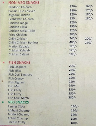 Happy Kabab menu 1