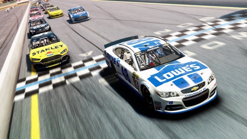 Hình ảnh trong game NASCAR 14 (screenshot)