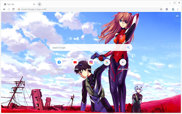 Evangelion 3.0+1.0 Wallpapers New Tab