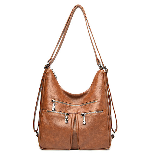 Title 4, Sheepskin pattern washed solid color large shou...