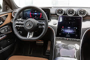 High-tech interior borrows much from the current S-Class.