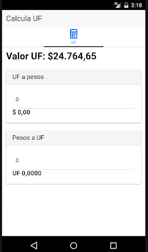 Calcula UF