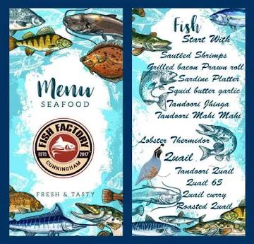 Fish Factory-Citrus Hotel menu 