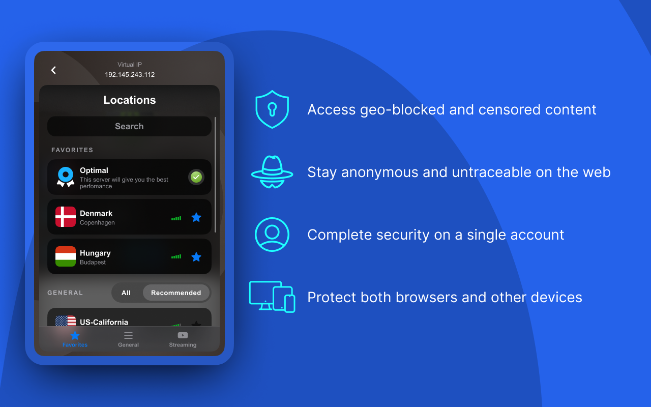 VPN Unlimited ® Proxy - Best VPN for Chrome Preview image 6