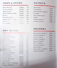 Patel's Chips & Crisps menu 2