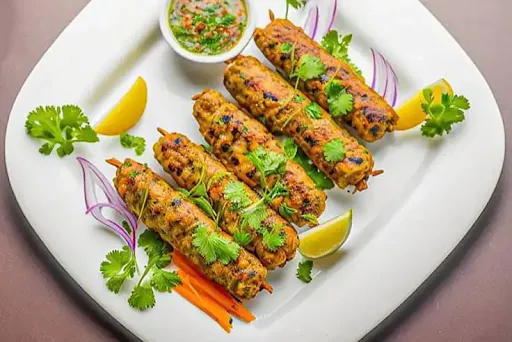 Chicken Seekh Kabab [4 Pieces]