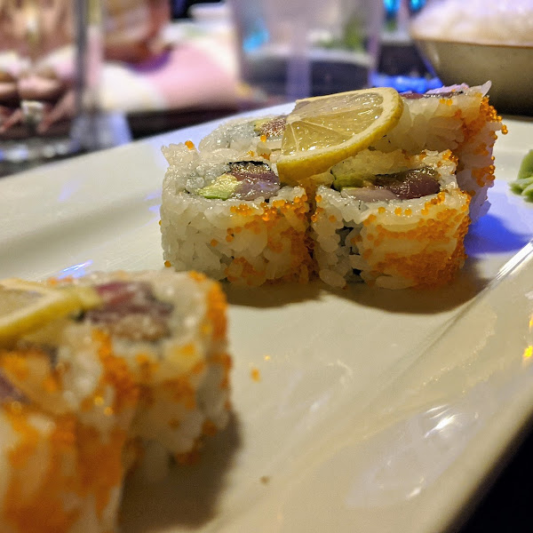 Gluten-Free Sushi at Sushi Garden