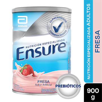 Ensure Fresa Tarro x 900 gr  