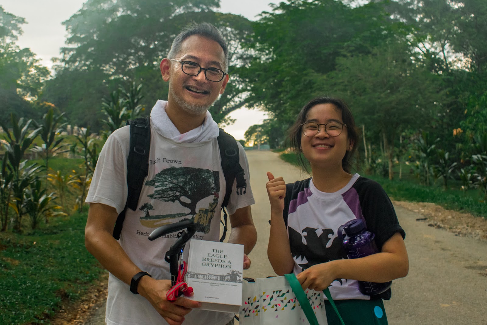 VJC's Tan Yew Hwee wears double hats as football and cross-country