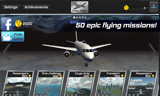 Real Pilot Flight Simulator 3D (Mod Money)