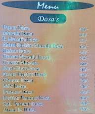 Professional Dosa menu 2