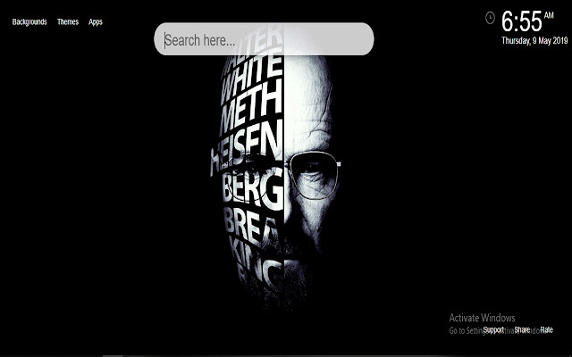 Breaking Bad Backgrounds New Tab