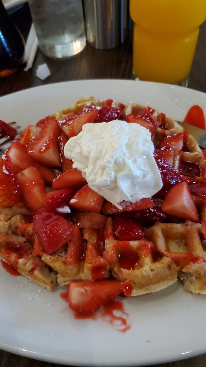 Gluten-Free Waffles at The Mill