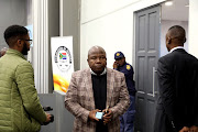 Former Cogta and finance minister Des van Rooyen at the commission of inquiry into state capture.