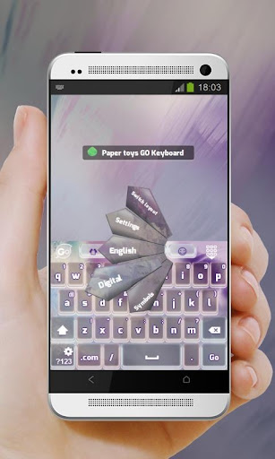 免費下載個人化APP|紙玩具 GO Keyboard app開箱文|APP開箱王