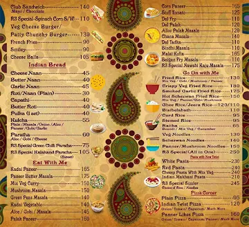 R3 Restaurant & Cafe menu 