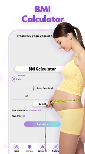 Screenshot Pregnancy yoga-yoga at home