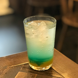 Iced Bluesky Pineapple Soda